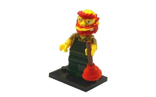 Simpsons Groundskeeper Willie Bust FOX | eBay