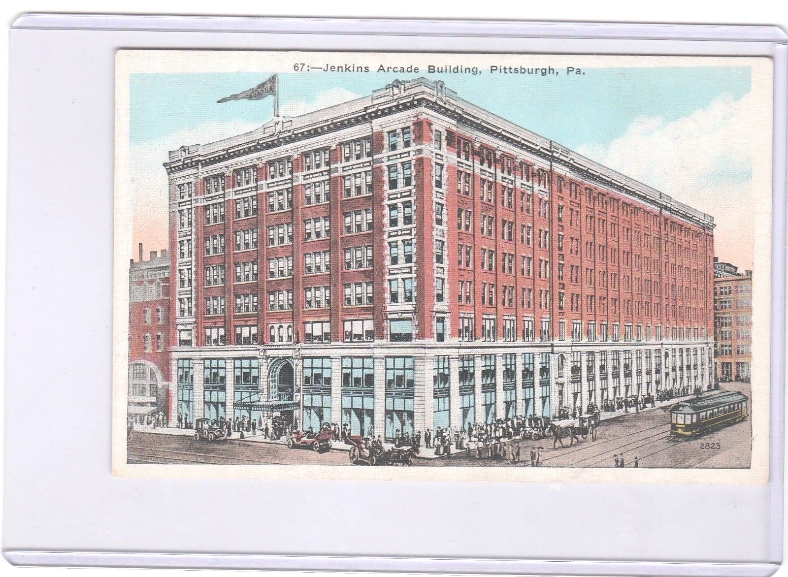 Jenkins Arcade Renaissance c 1907 COLORED POSTCARD JENKINS ARCADE BUILDING, PITTSBURGH, PA ...