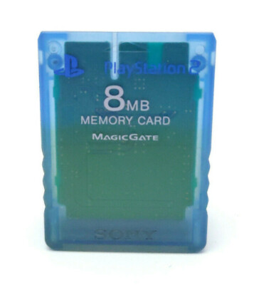 Sony Playstation 2 PS2 Official OEM MagicGate 8mb Memory Card