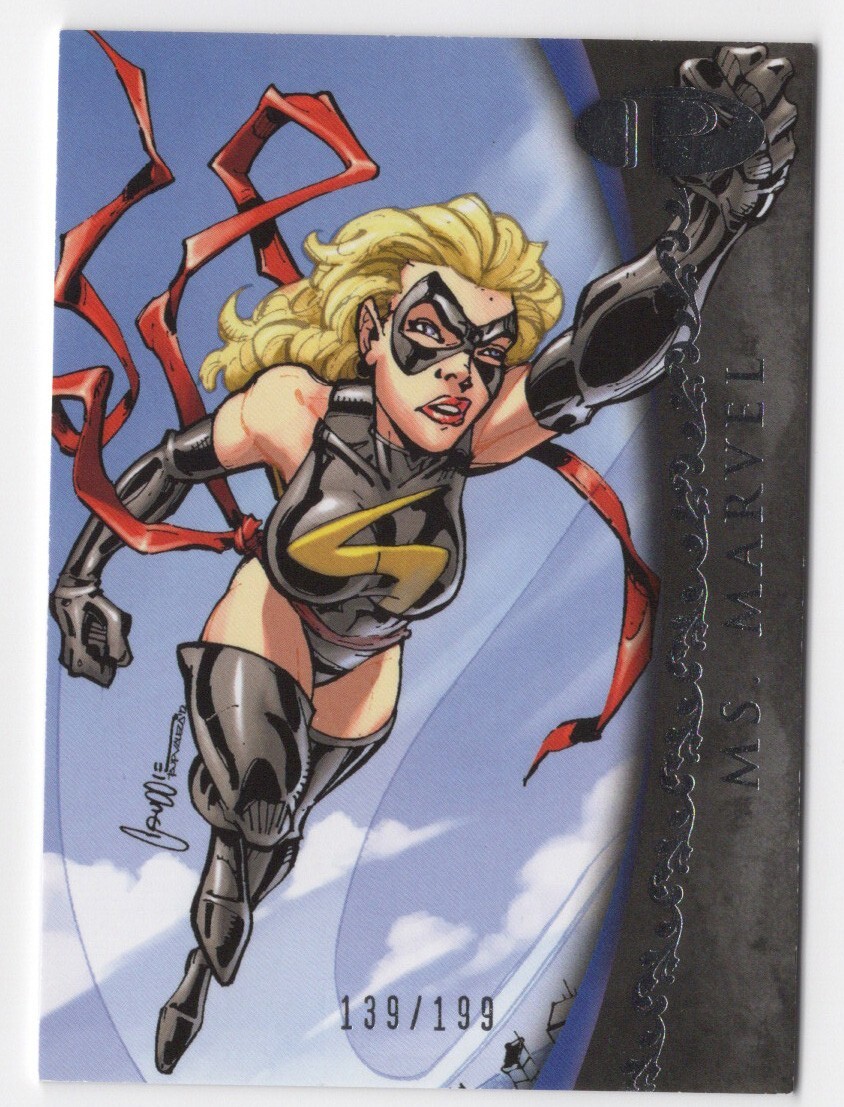 Ms. Marvel 2012 Upper Deck Marvel Premier Card #18 /199