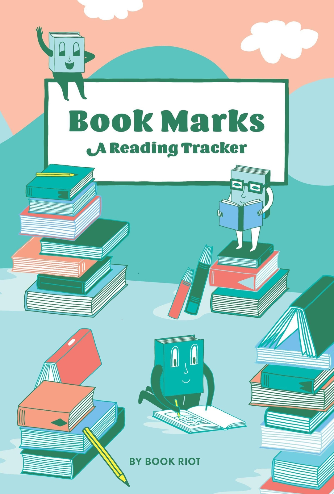 Thumbnail - Book Riot | Book Marks (guided Journal) | Taschenbuch | Englisch