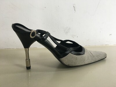 JOOP! Pumps, grau gemustert, Gr. 38, Metallabsatz, Luxus