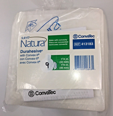 9 ConvaTec 413183 Convex Barriers 1-3/4'' Flange Precut 1-1/4''
