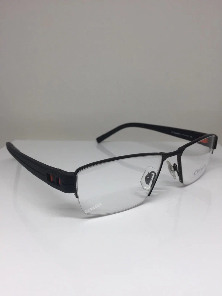 Nuevas gafas OGA 79220 monturas RX C. MM050 marrón y naranja 54-16 mm hechas en Francia Foto 4 de 4