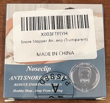 Anti Snoring Nose Clip, Silicone Magnetic Device   4 Pack   Reusable - A0088