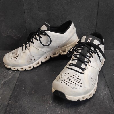 ON Running Cloud X Weiß Schwarz Herren Sneaker Laufschuhe Sport Gr. 43