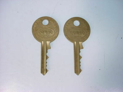 MGT MGTD MGTC NOS Romac of England FS Series Car Key