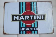 plaque publicitaire martini