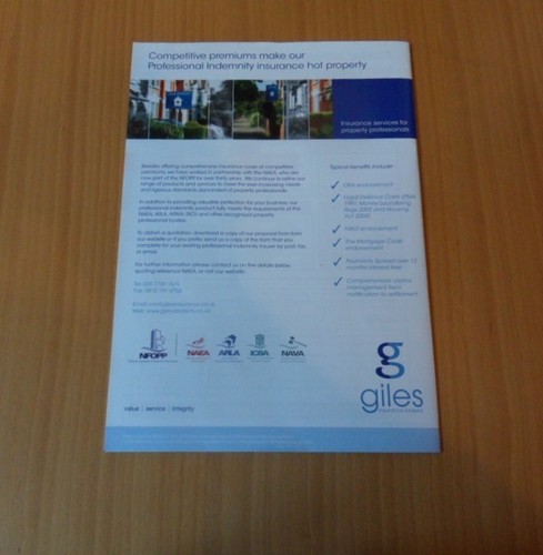 THE ESTATE AGENT MAGAZINE-THE NATIONAL ASSOCIATION OF ESTATE AGENTS-JUNE 2009 - Foto 5 di 6