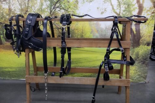 DELUXE Horse Drawn Sport Harness SPECIAL MODEL all sizes with collar  - Picture 1 of 7