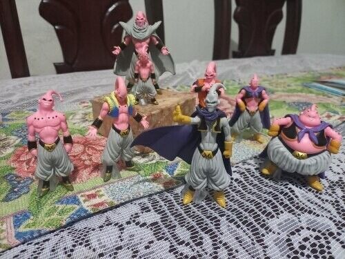 8 Figuras de Acción en 1 Majin Bu KO Dragon Ball Z Majin Boo Gordo Alto  Flaco