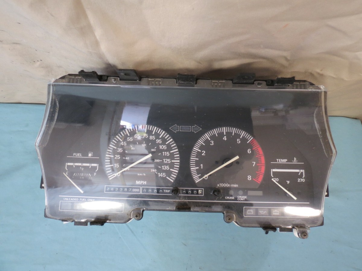✓ 87-89 Nissan 300zx Instrument Speedometer Cluster Gauge 252k