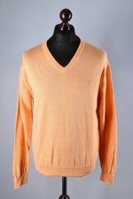 Gant Classic V Neck Jumper Size L