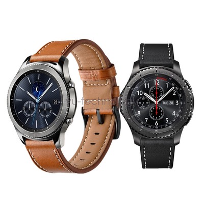 Quick Fit Watch Band For Samsung Gear S3 Frontier S2 Classic Leather Strap  | eBay