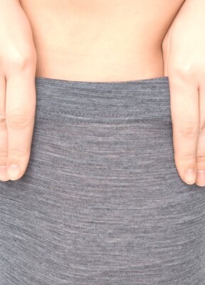 MAGLIONE DONNA IN 100% LANA MERINO "KATE" COLORE NERO TAGLIA M - Foto 11