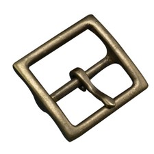 Herren 4,3cm Breite Voll Antik Messing Steckschließe Ledergürtel Ersatz