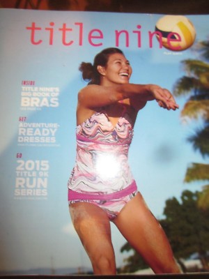 Title Nine Women's Catalog Summer 2015 Play Dirty Title 9K Run Series Brand New