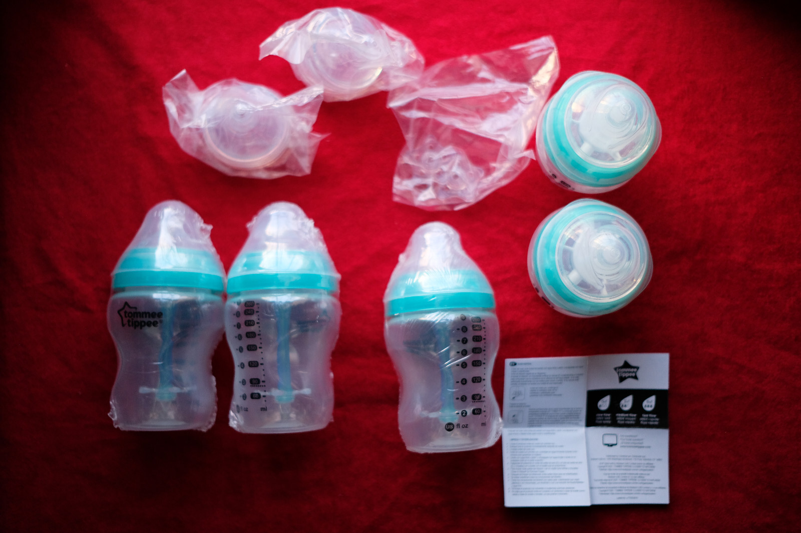 Tommee  Tippee Advanced Anti-Colic Newborn Bottle Set - miss