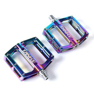 rainbow bike pedals