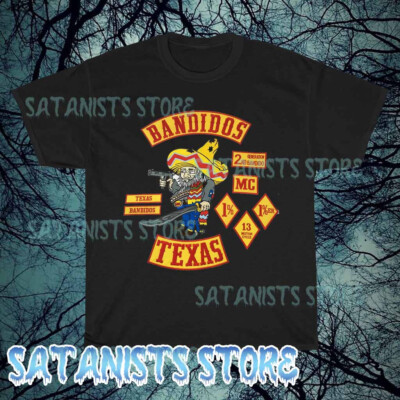 New Bandidos Worldwide MC Texas Logo Men's T-shirt funny size S to
