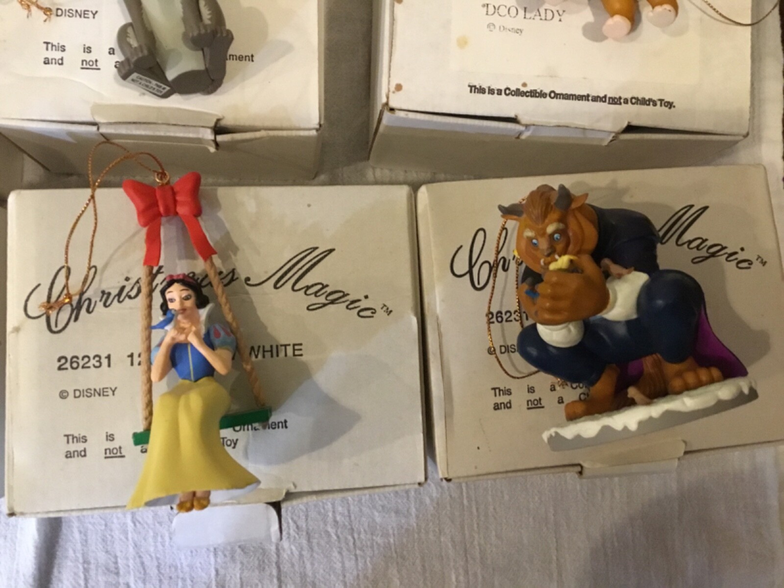 Grolier Disney Christmas Magic Ornaments Lot of 10 eBay