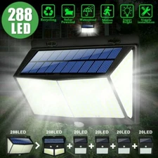 Litom DJB4422488  LED Solar Motion Sensor Light Black