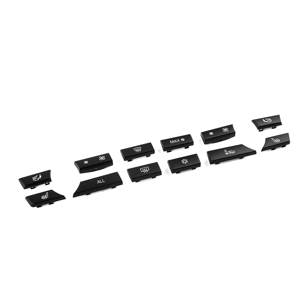 14X Button Key Caps A/C Heater Switch Repair Kit Fit For BMW 5 6 - Foto 11