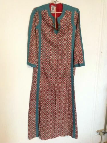 Red 1970s Vintage Dresses for Women