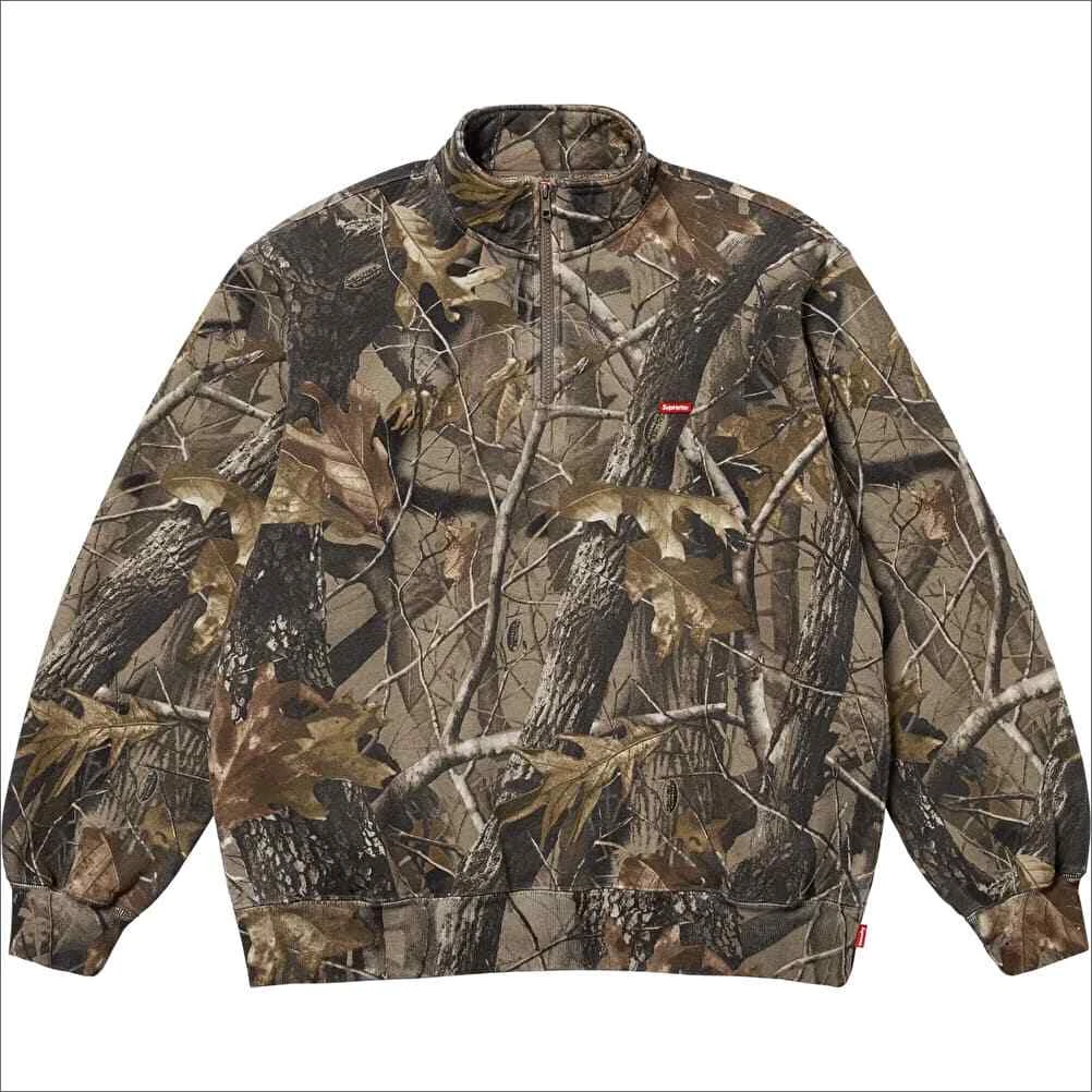 Pull demi fermeture éclair Supreme petite boîte Realtree Hardwoods