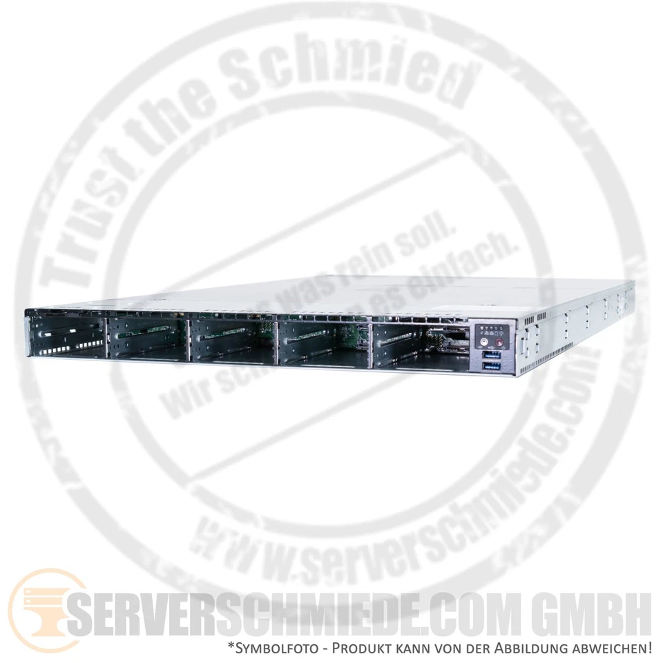 Supermicro CSE-119U X10DRU-i+ 1x E5-2630V3 64GB 2x 240GB SSD 2x 750W Rails - Bild 2 von 4