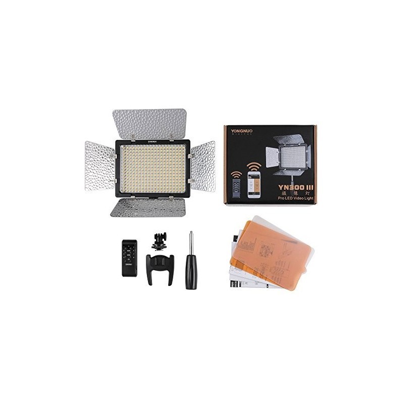 YN300 III YONGNUO Éclairage LED 5500K Torche Vidéo pour Appareil Photo Photo et Vidéo
