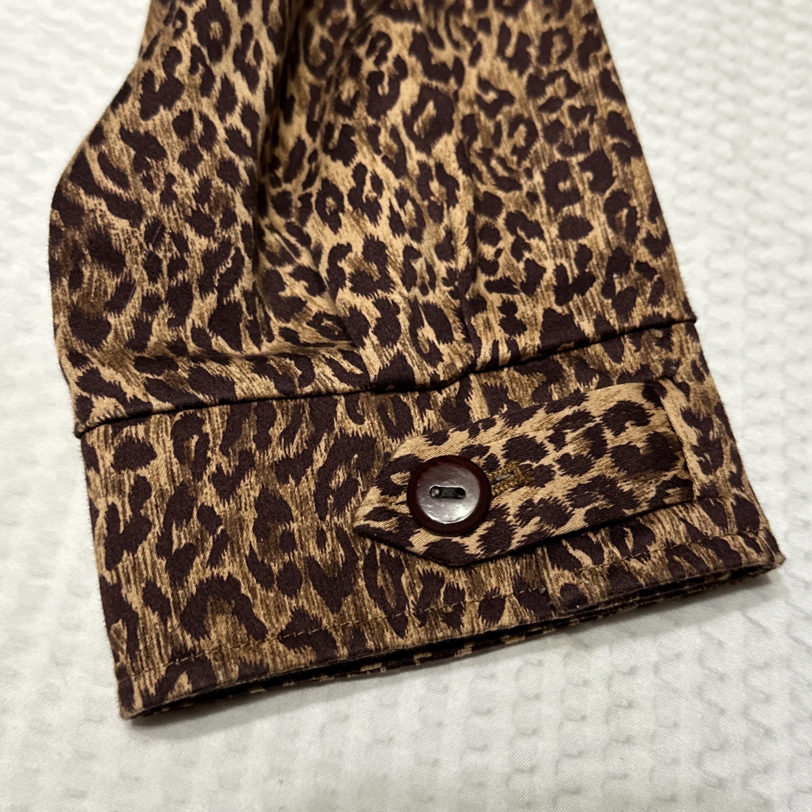 Joan Rivers Leopard Blazer Jacket Small Animal Ch… - image 12