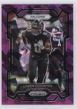 2023 Panini Prizm Purple Ice Prizm 220/225 Lorenzo Carter #16 18n1