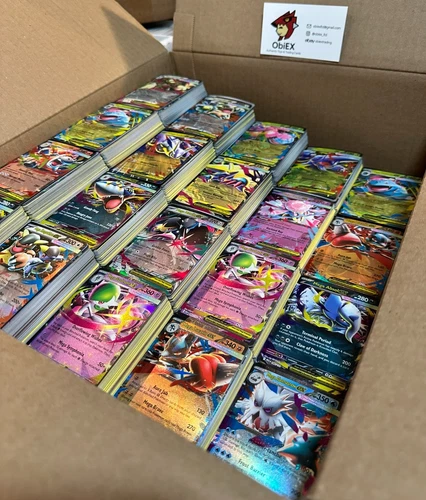 1000 Pokemon Card MEGA Bulk Lot - 500 HOLO + 500 Reverse +1  MEGA EX  -NM - REAL