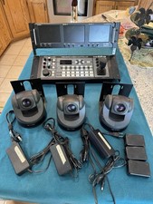Vaddio PV Precision Camera Controller, Triple 5.6 Viewer, 3 Sony PTZ Cameras