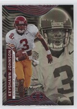 2023 Panini Chronicles Draft Picks Illusions Keyshawn Johnson #18 0q1p