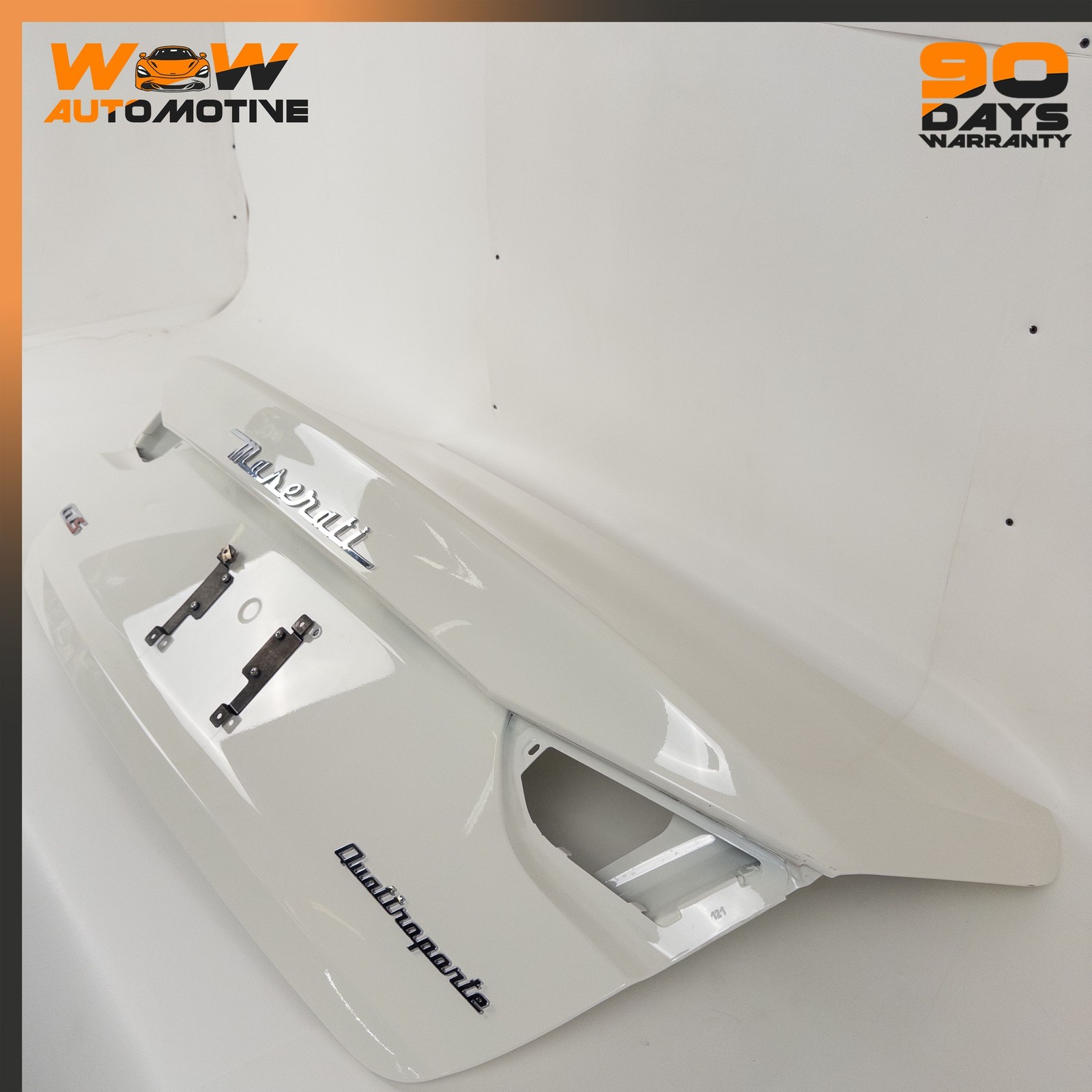 13-17 MASERATI QUATTROPORTE GTS REAR TRUNK LID COVER PANEL ASSEMBLY OEM  