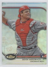 2012 Topps Finest Refractor Devin Mesoraco #56 9y7