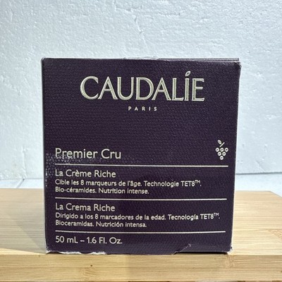 Caudalie Premier Cru The Rich Cream 50mL Anti-Aging Moisturizer Ceramides Sealed