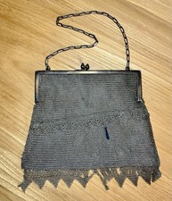 Edwardian Chain Mail Bag Purse