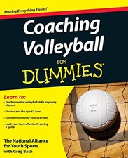 COACHING VOLLEYBALL FOR DUMMIES By The National Alliance For Youth Sports *Mint*