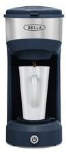BLUE - BELLA DUAL BREW SINGLE SERVE COFFEE MA...