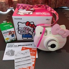 1day ship works fine  Near Mint   RARE Fujifilm instax mini Hello Kitty cheki