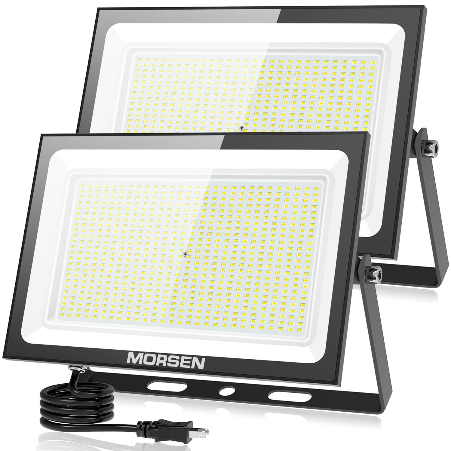 S Outdoor, 48000lm Bright Led Work Light With Black