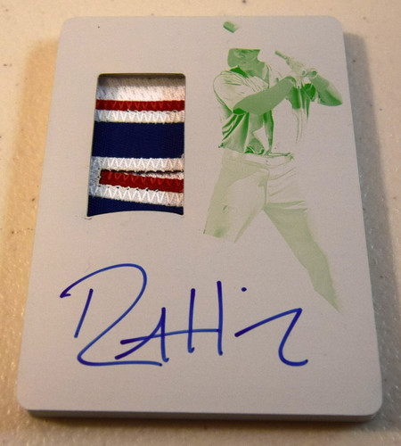 2022 Immaculate Dustin Harris Patch Auto ONE OF ONE Texas Rangers On Card RPA