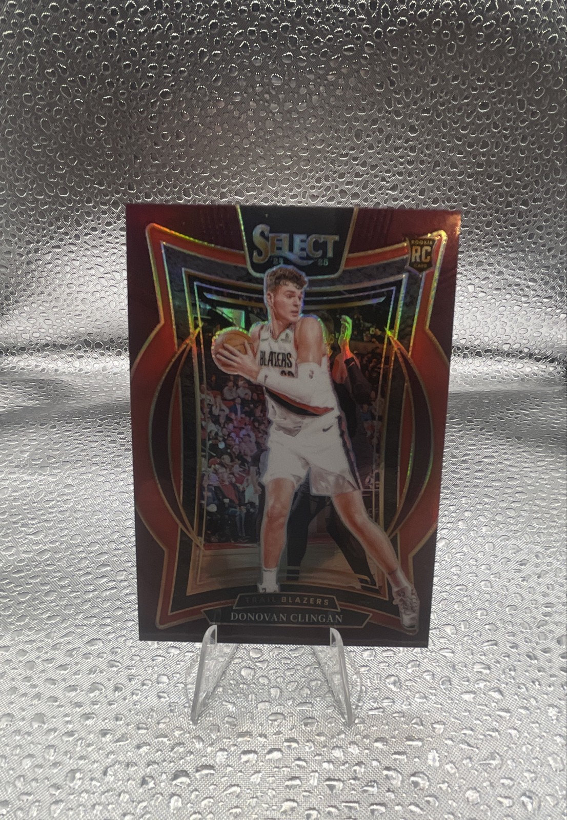 2024-25 Panini Select - Concourse Donovan Clingan #69 Maroon Prizm /175 (RC)