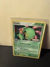 Pokemon TCG Cradily 3/92 Reverse Holo Legend Maker Stamped Card
