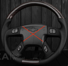 Denali Wood Grain Steering Wheel Sierra Tahoe Silverado Trailblazer 2003 Denali Wood Grain Steering Wheel Sierra Tahoe Silverado Trailblazer 2003