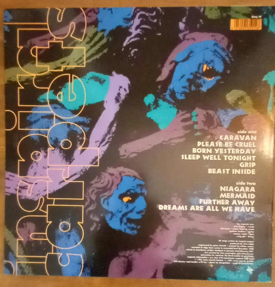 Inspiral Carpets – The Beast Inside - Original 1991 with leaflet - Nr Mint Vinyl - Image 4 of 4