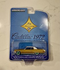 CHASE 1972 Cadillac Coupe DeVille - 70 Years Diecast 1:64 Scale Model - 28100A